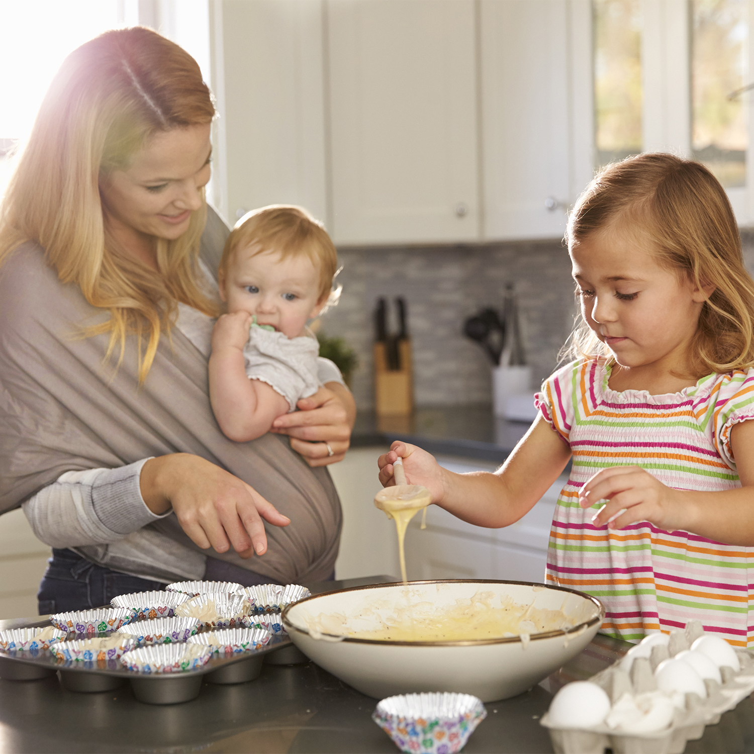 Brown | 0-36 Months Baby Carrier Wrap up to 33lbs