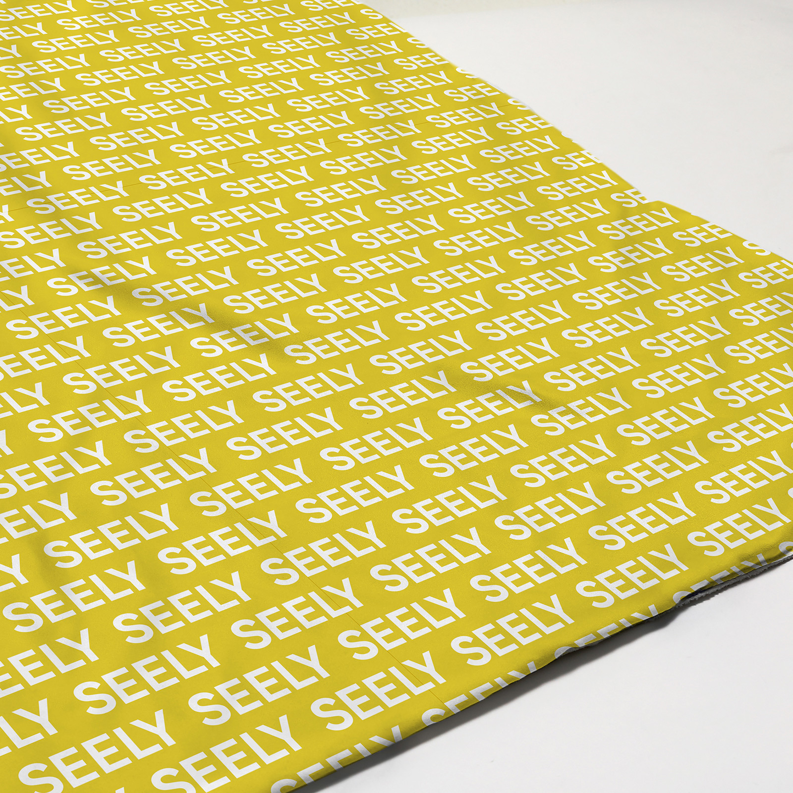 Yellowish Brown Personalized Baby Name Blanket 