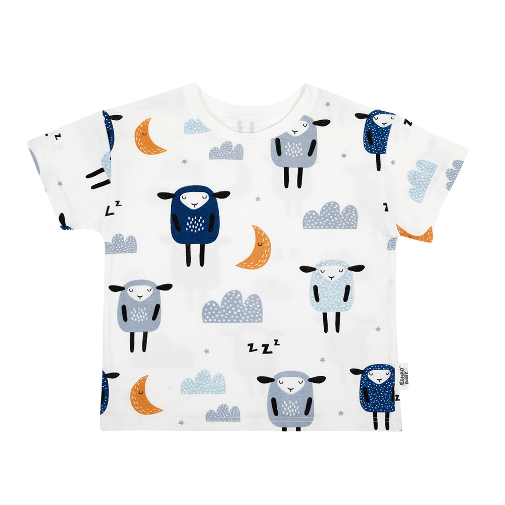 Good Night Sheep Song | Short Sleeve T-shirt | Baby/Toddler/Kid