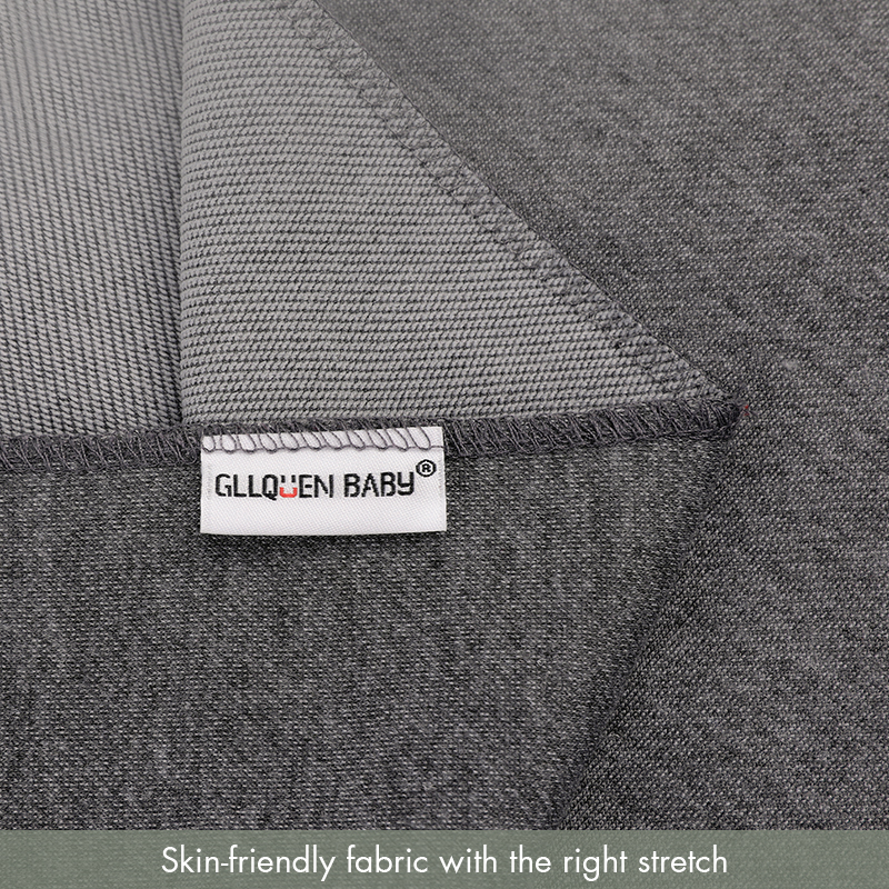 Dark Gray | 0-36 Months Baby Carrier Wrap up to 35lbs 