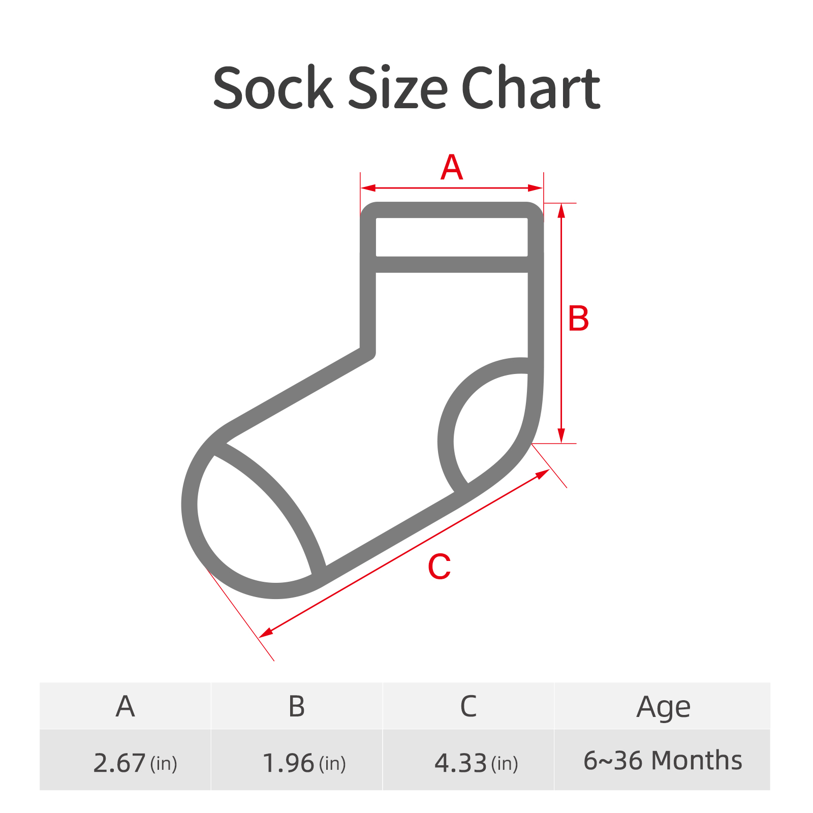 Boys Style | 100% Organic Cotton Baby Non Slip Socks | 6 Pack