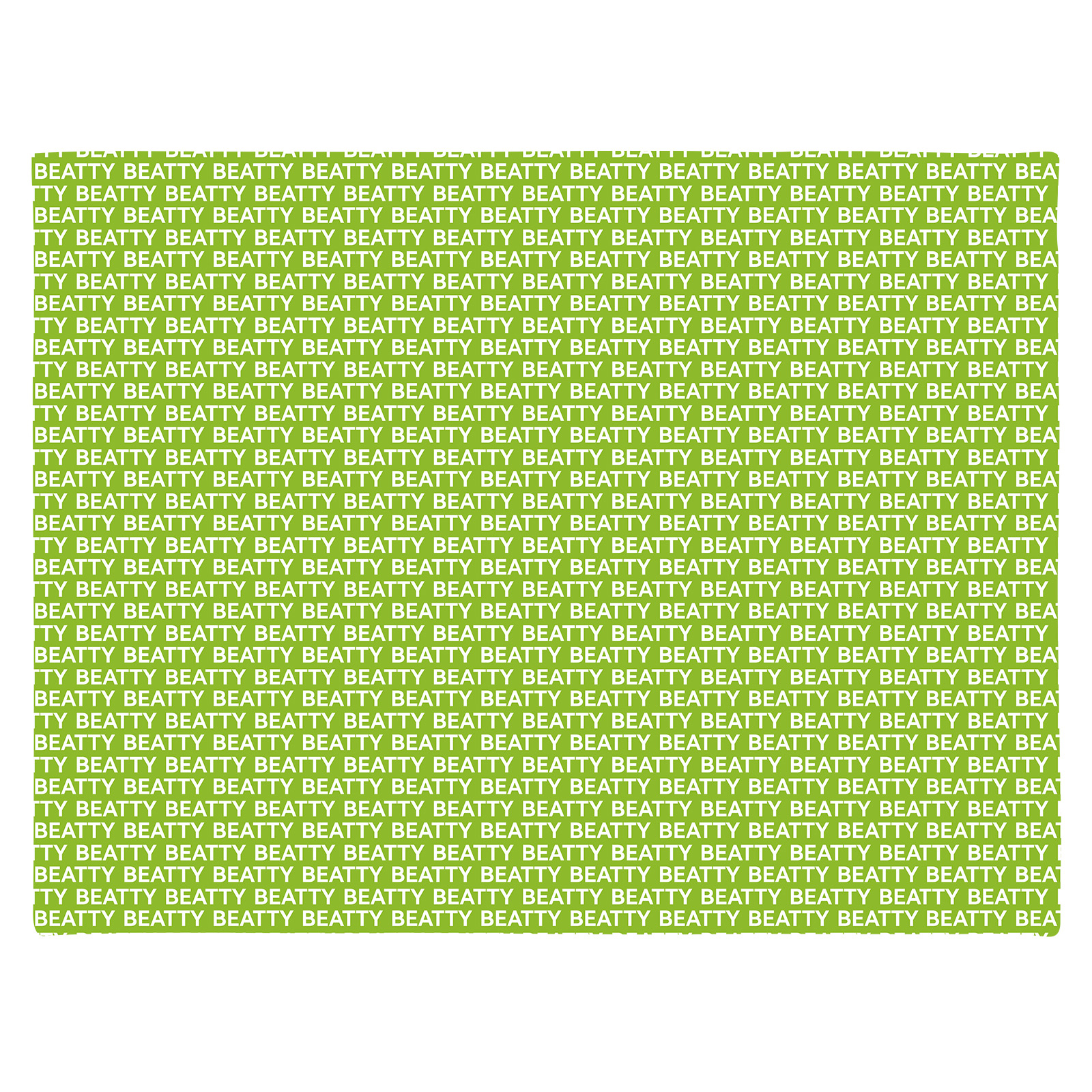 Olive Green Personalized Baby Name Blanket 