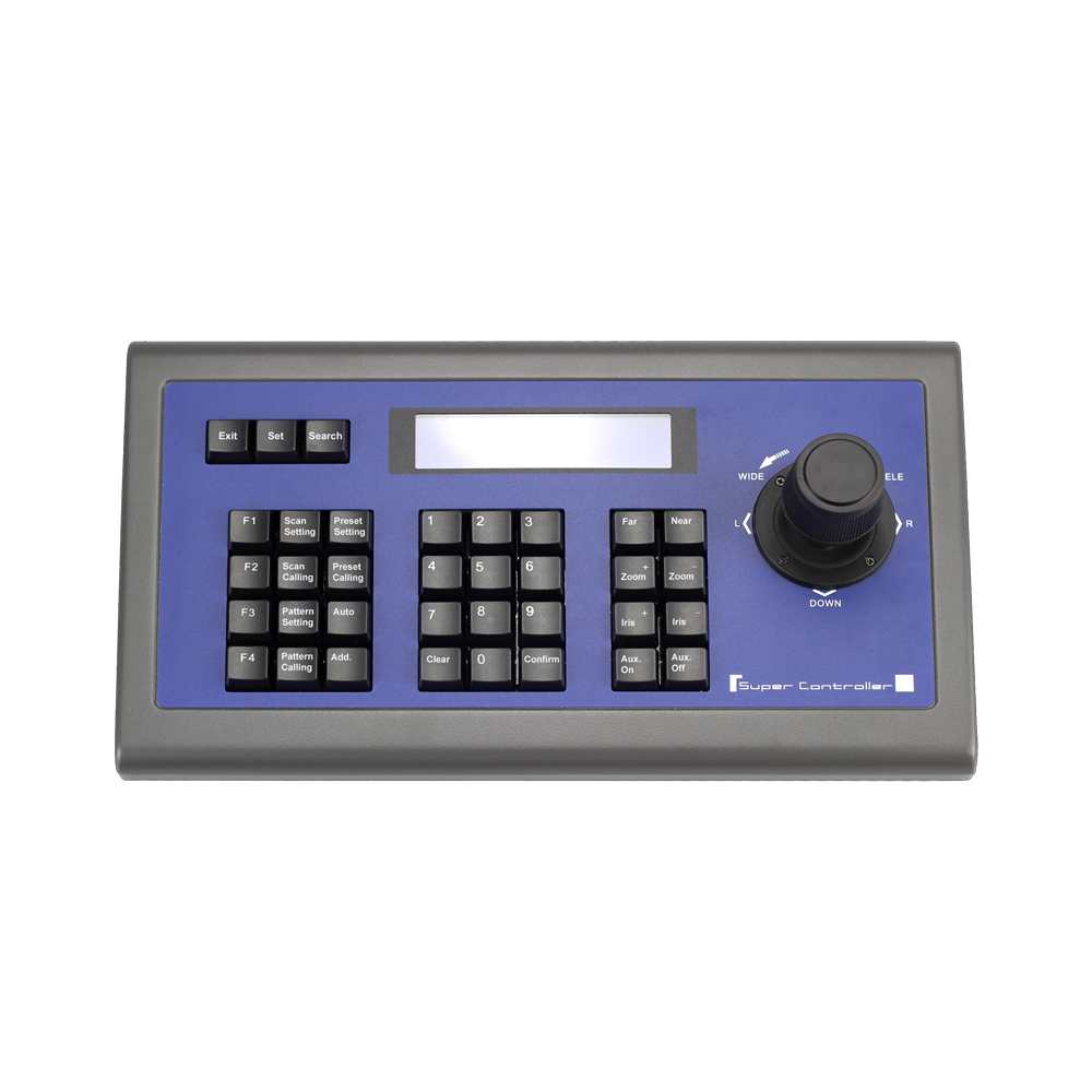 3-Axis Controller Keyboard for PTZ Video Conference Camera with LCD Display