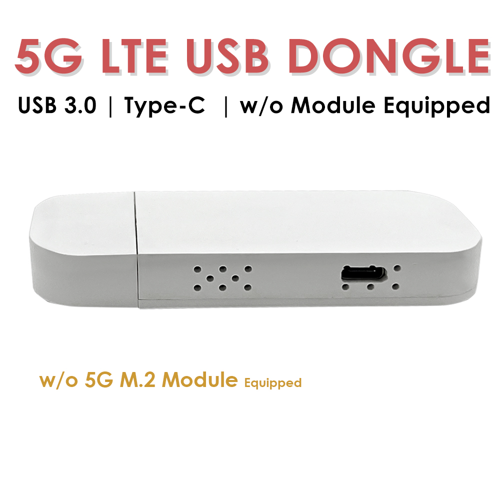 5G LTE USB Dongle W/Quectel RM500Q Series FIBOCOM FM160 IoT/M2M-optimized Module Industrial NGFF to USB3.0 Adapter SIM Card Slot Type-C DC5V Input