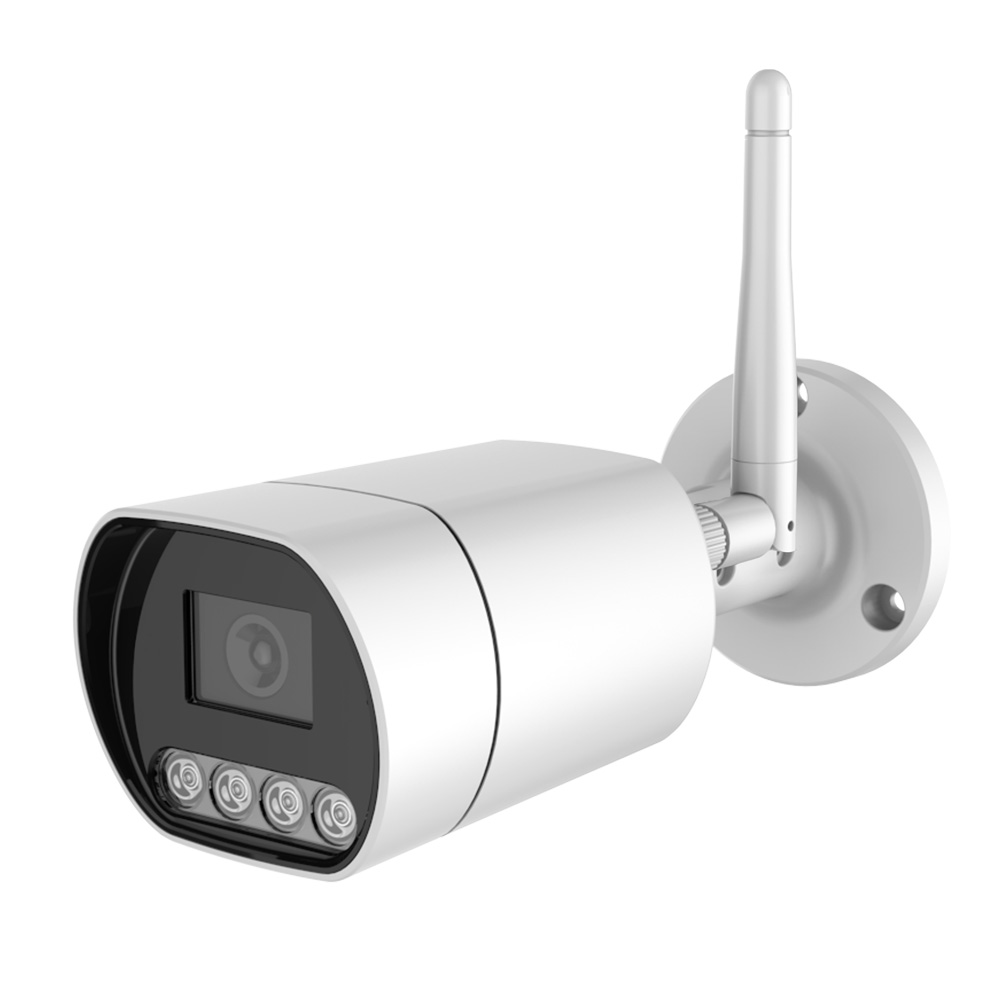 5MP Dual Light Bullet IP Camera, HD 5MP Wireless Security Camera, Two-Way Audio, Compatible with Hikvision, 2.8mm, IP66, RTMP to YouTube, Facebook etc.