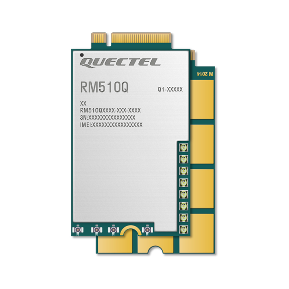 RM510Q-GL 5G Sub-6 GHz 200M + mmWave 800M Cat 20 Industrial Module Optimized for IoT/eMBB Applications With M.2 Form Factor for Global