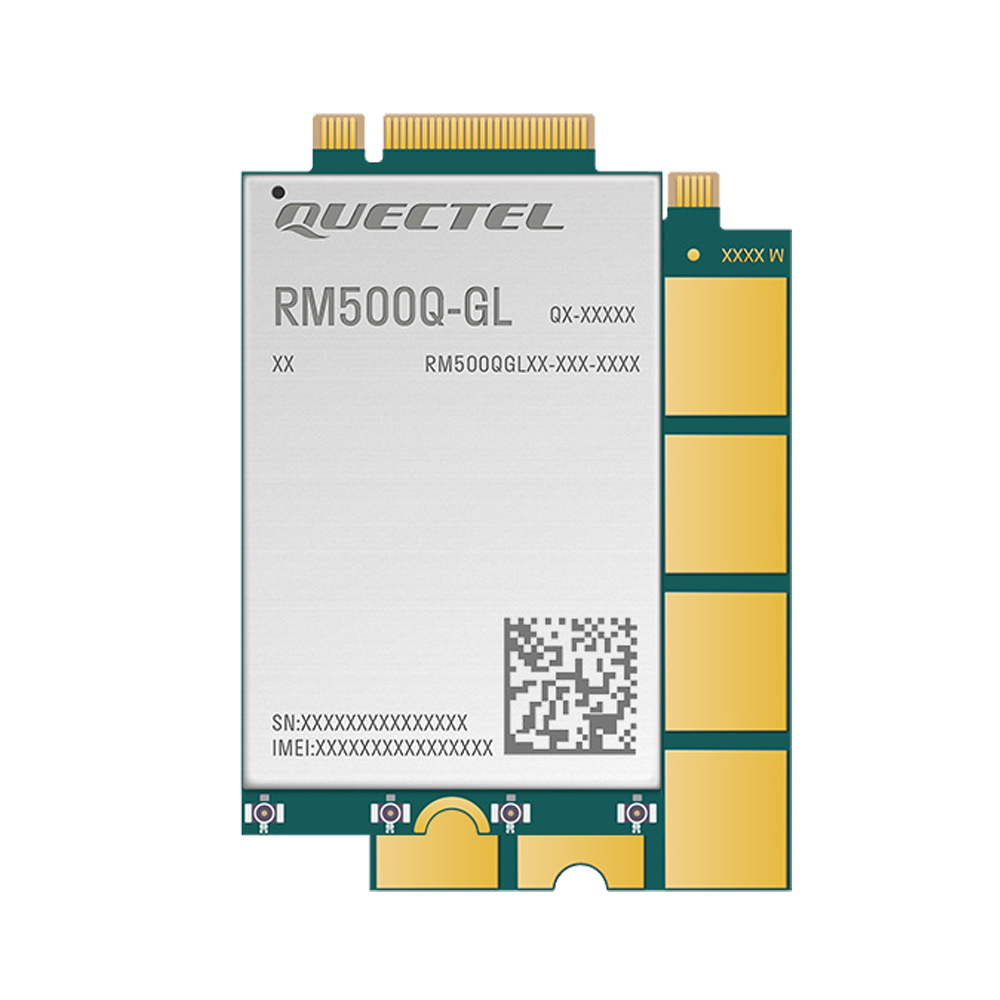 RM500Q-GL 5G Sub-6 GHz 100M Cat 16 Industrial Module Optimized for IoT/eMBB Applications With M.2 Form Factor for Global (US Excluded)