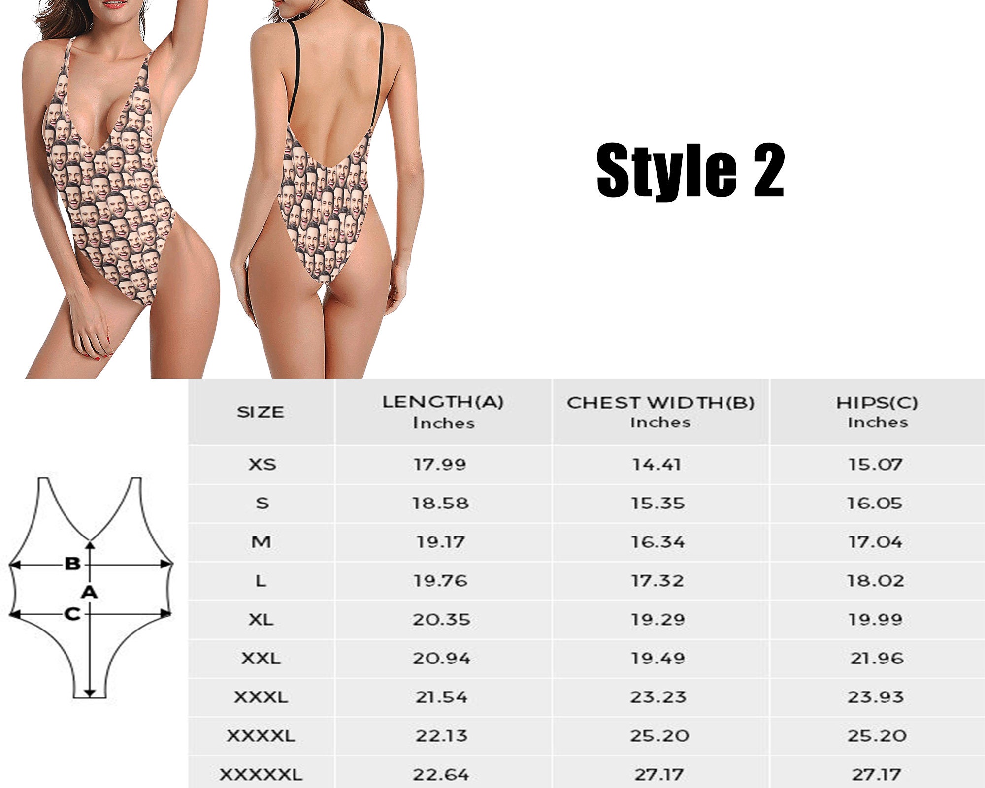 Custom Face Swimsuit/Personalize Bachelorette Swimsuit/Women Swimsuit/Bride bathing Suit/Bachelorette Squad bathing suit/Plus Size Swimsuit