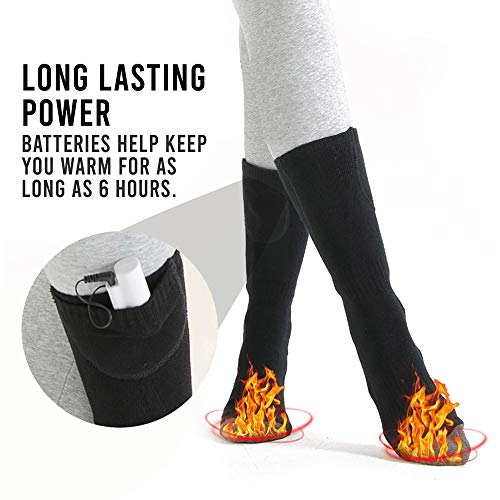 Comfomedic Battery Heated Socks for Men Women (Battery Included)-xinru shop