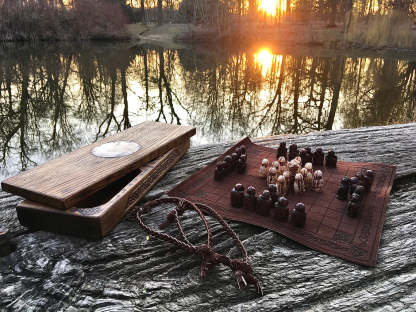 Hnefatafl Board Game Viking Chess-xinru