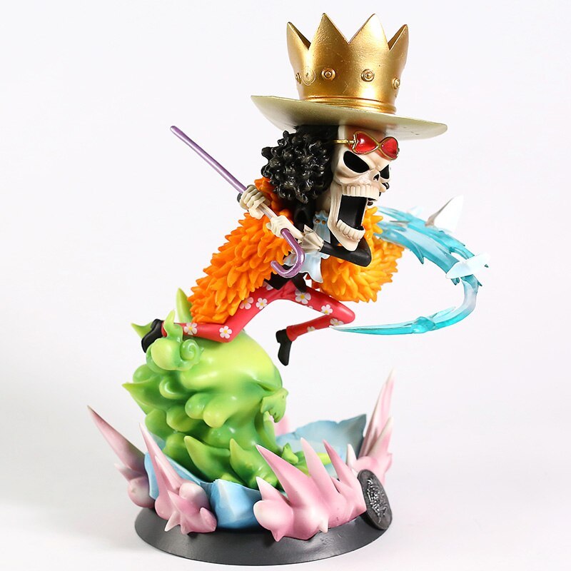 Anime One Piece Brook Figure Collectible Model Toy-xinru
