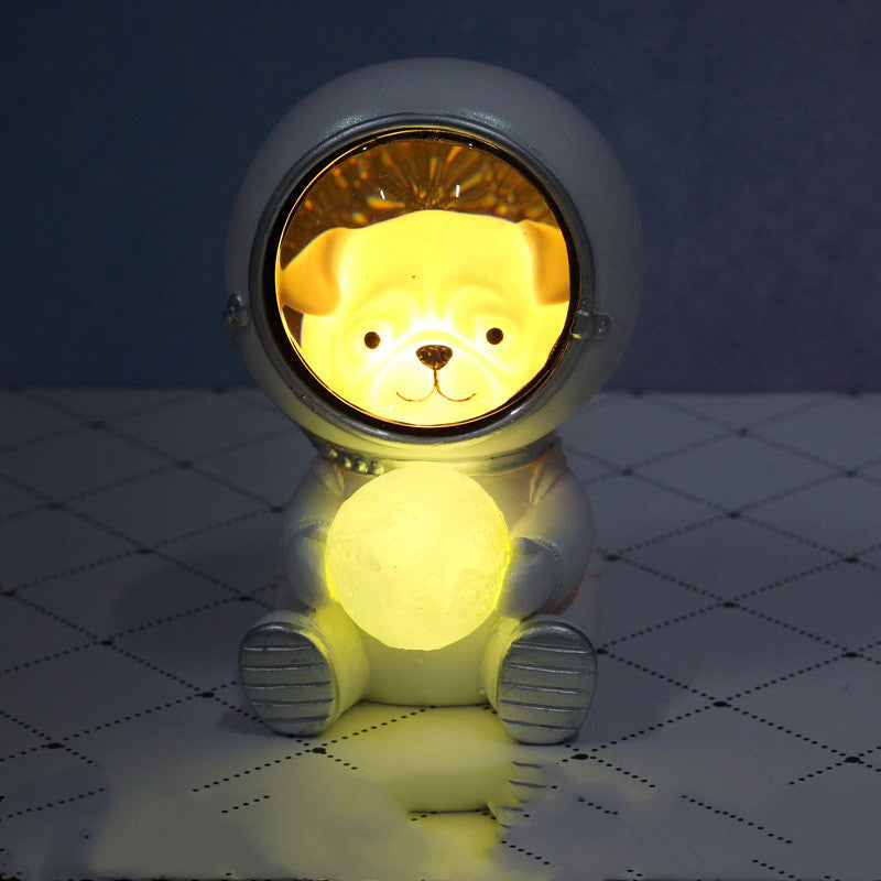 Pet Astronaut LED Moon Lamp Night Lights-xinru