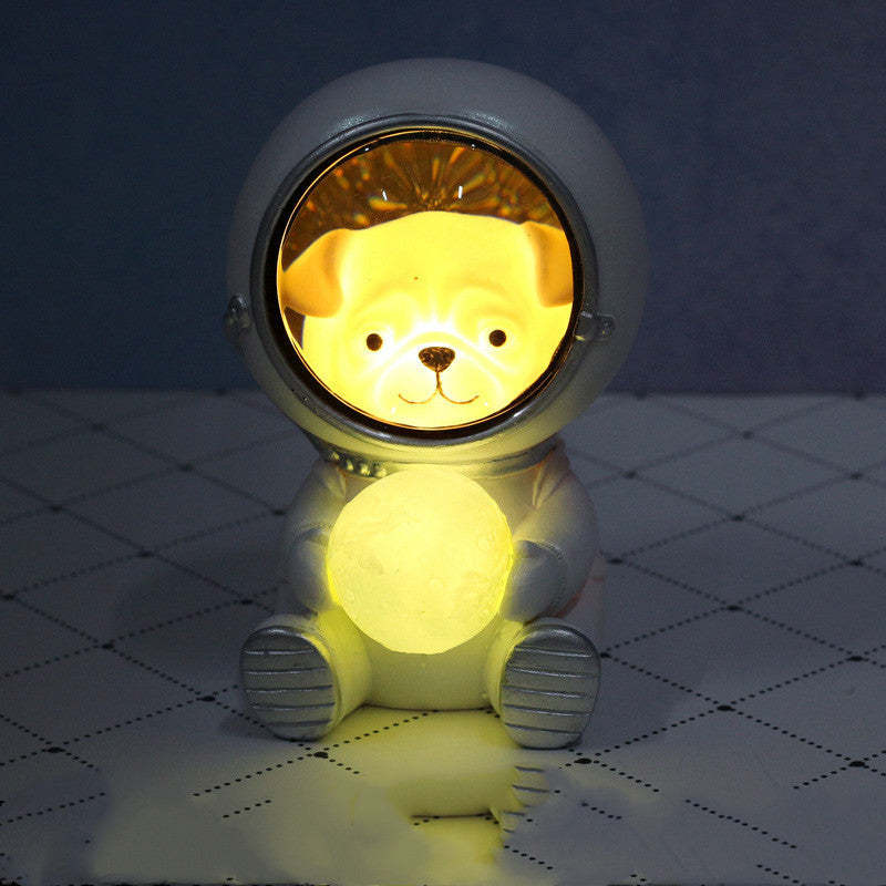 Pet Astronaut LED Moon Lamp Night Lights-xinru