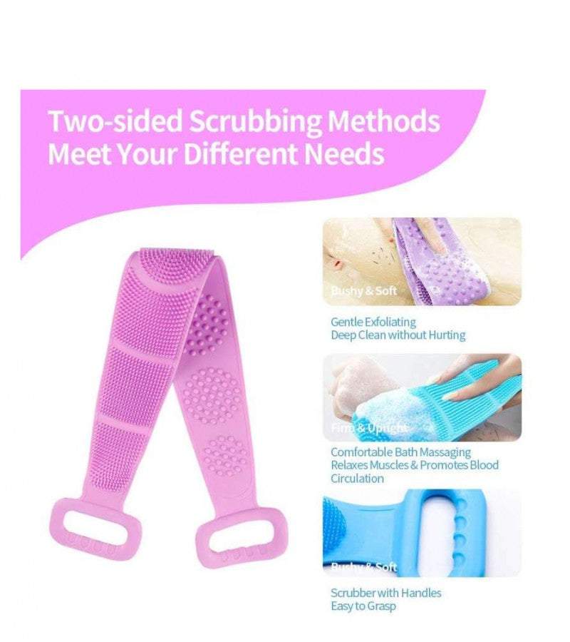 Multifunctional Shower Dual Sided Back Scrubber-xinru