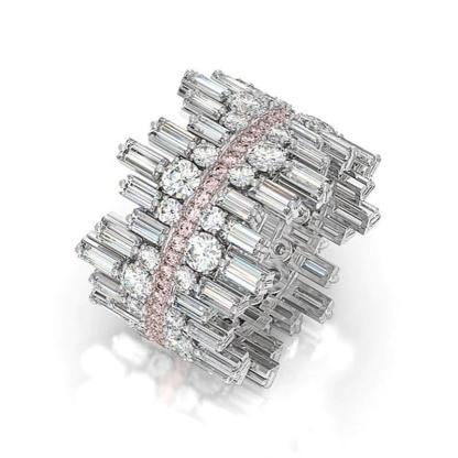 Women's Timeless Luxurious Zircon Bejeweled Ring-xinru