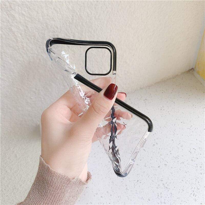 Diamond Transparent Case-xinru