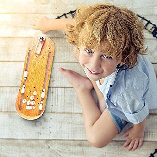 Mini Bowling Set Table Top Bowling Game-xinru