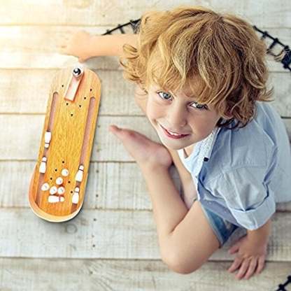 Mini Bowling Set Table Top Bowling Game-xinru