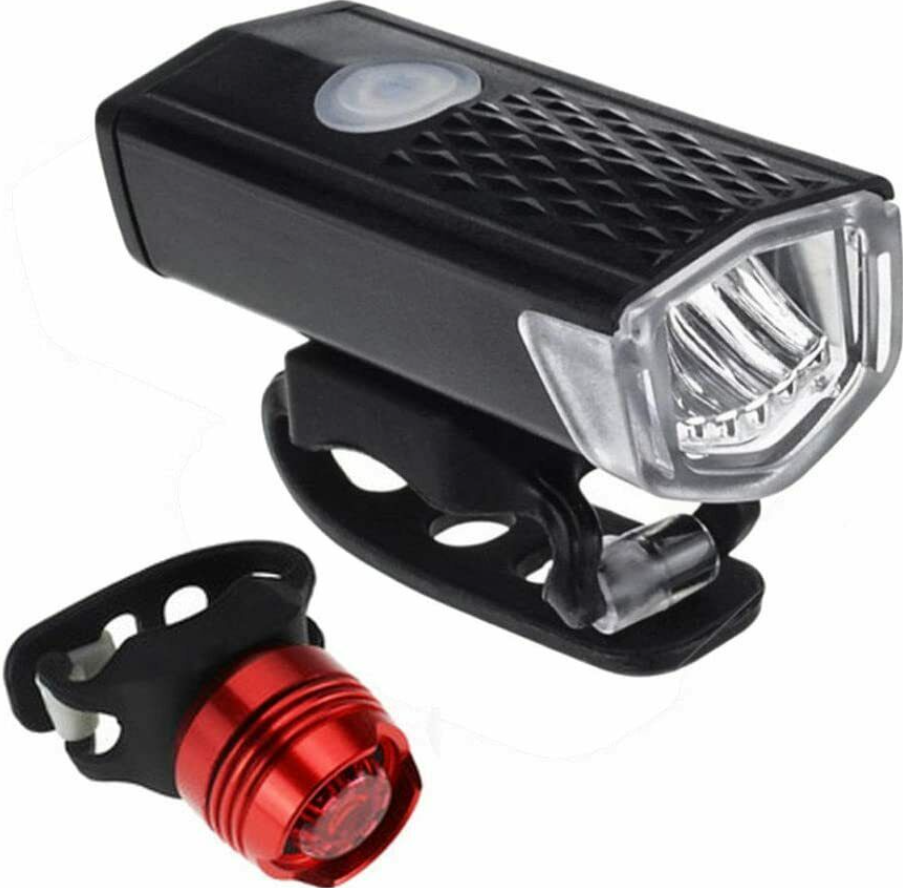 Bicycle Flashing Bike Lights Accessories Head Light And Tail Light-xinru