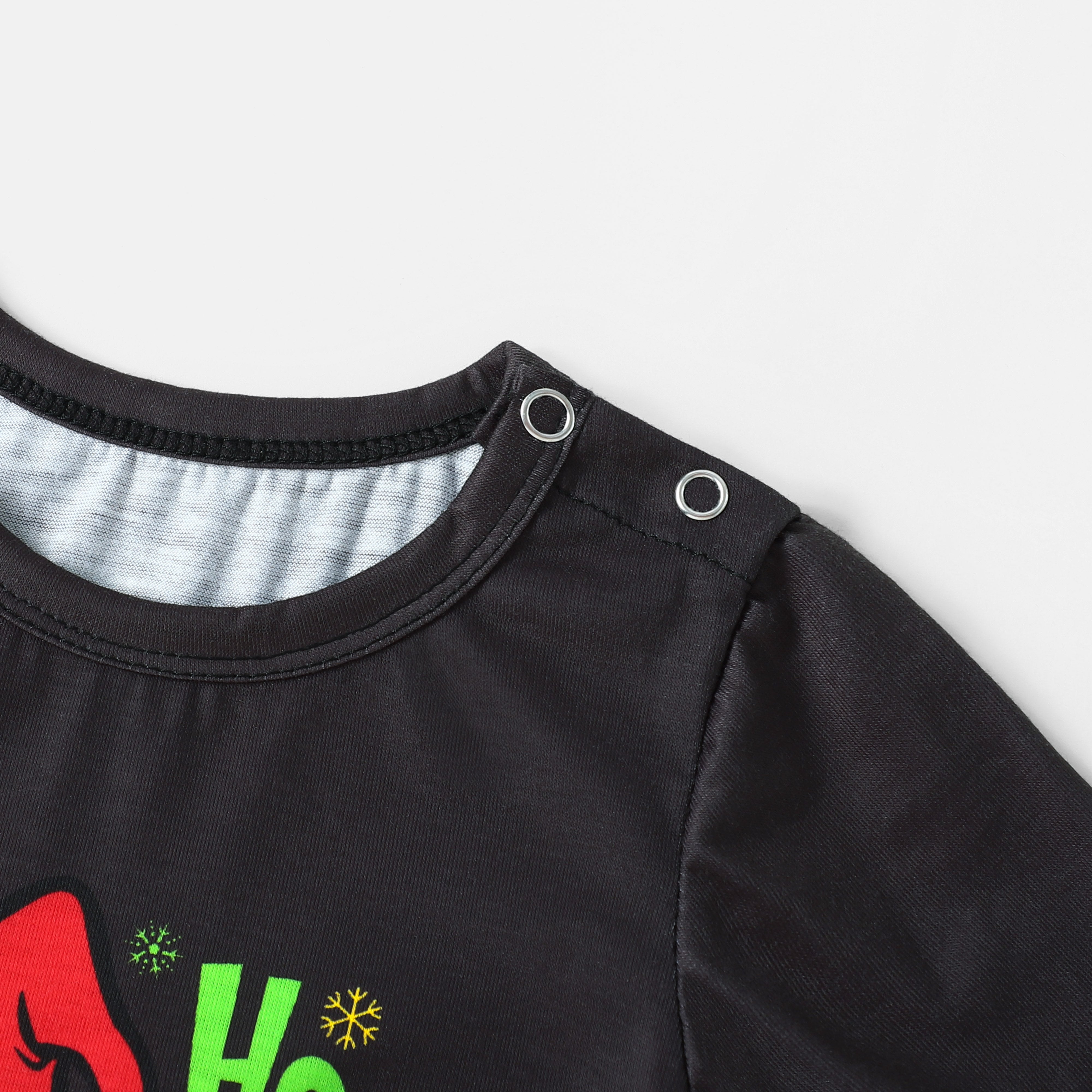 Plus Size Grinch Printed Plaid Design Christmas Family Matching Pajamas-xinru shop