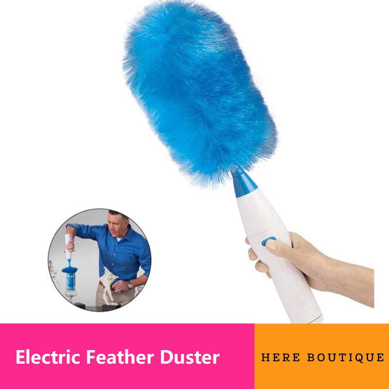 Electric Rotary Duster Feather Duster Brush Duster-xinru