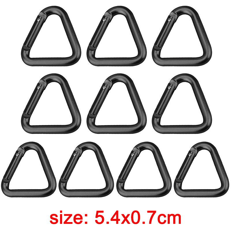 D Ring Snap Buckle Carabiner Keychain Camp EDC Tool Travelling Easy Carrying Kit-xinru