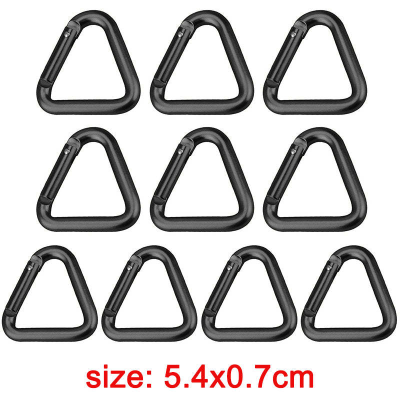 D Ring Snap Buckle Carabiner Keychain Camp EDC Tool Travelling Easy Carrying Kit-xinru