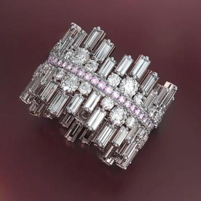 Women's Timeless Luxurious Zircon Bejeweled Ring-xinru