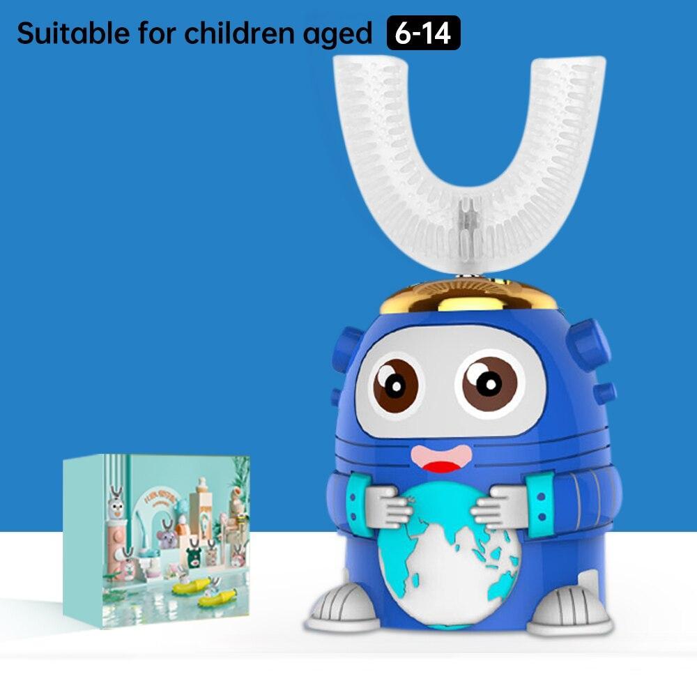 Kids U-Shape Auto Toothbrush-xinru shop