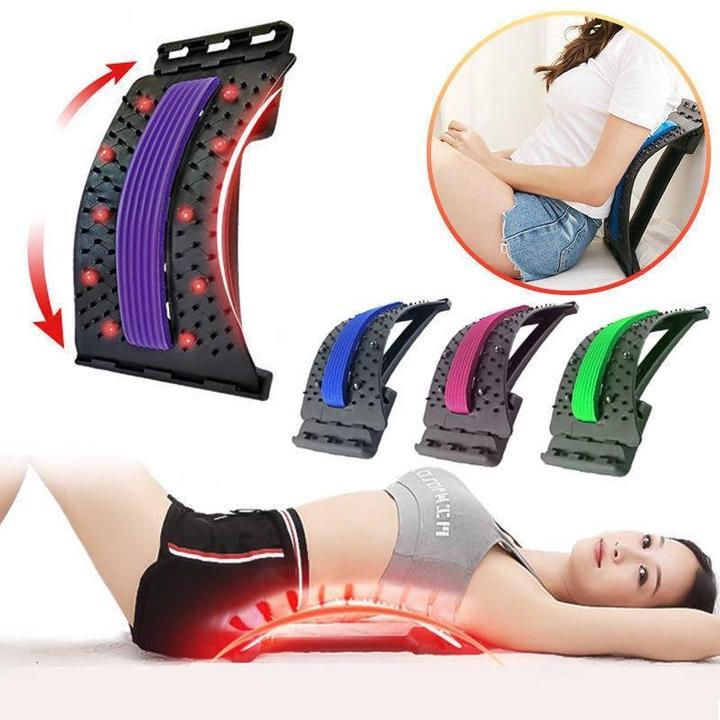 Chiropractic Multi-Level Back Stretcher For Low Back Pain Relief-xinru