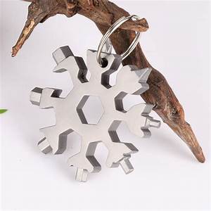 Portable 18 In 1 Mini Snowflake Multi Pocket Tool Spanner-xinru