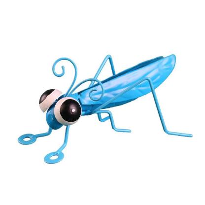 Wrought Iron Insect Garden D鑼卌or Courtyard Decoration Simulation Ornaments-xinru