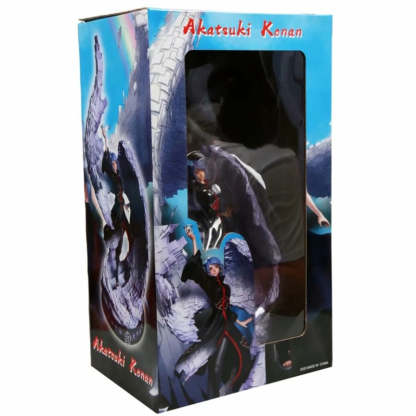 Anime Naruto Shippuden Akatsuki Konan Collectible PVC Model Figure Toy-xinru