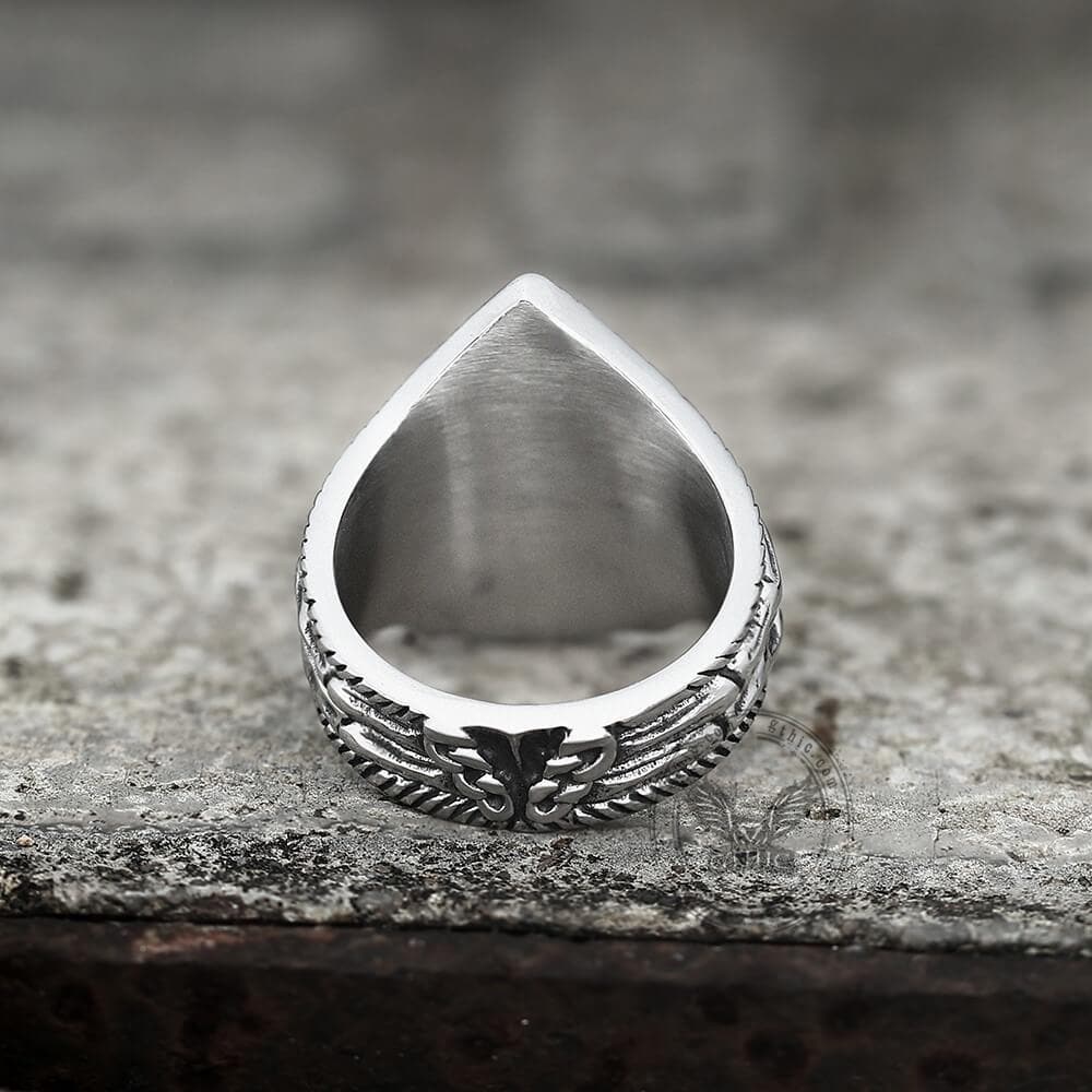 Kraken Octopus Stainless Steel Skull Ring-xinru shop