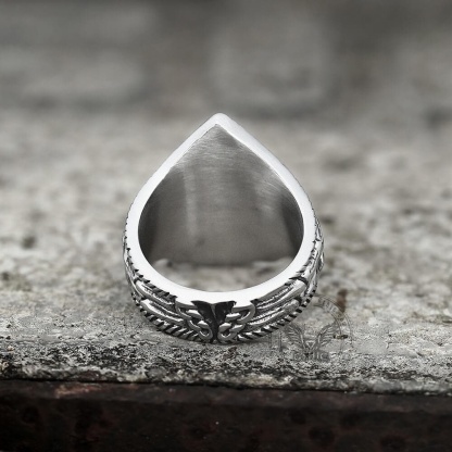 Kraken Octopus Stainless Steel Skull Ring-xinru shop