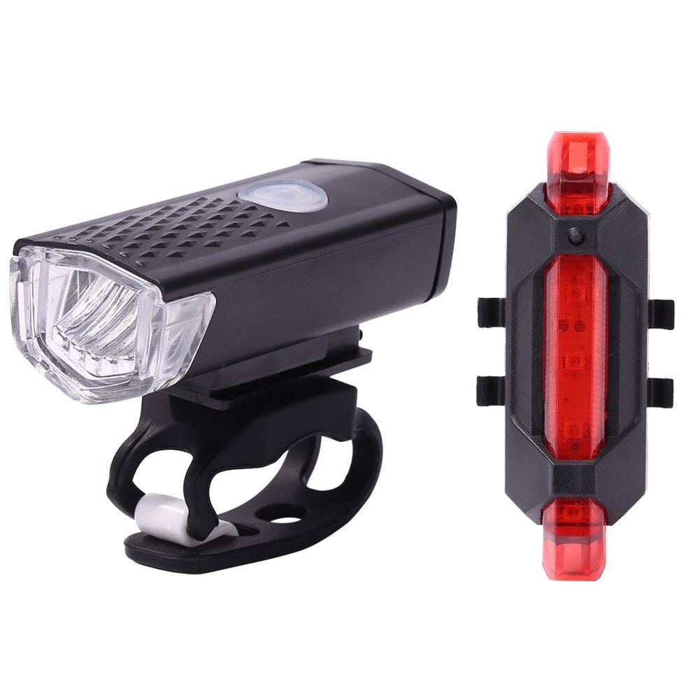 USB Rechargeable Waterproof Bike Light Flashlight-xinru