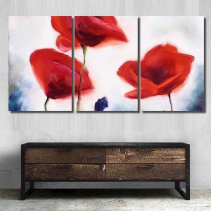 Blossoming Poppy Buds Drawn-xinru shop