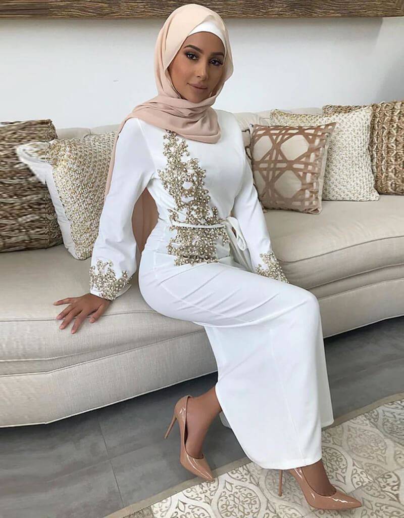 Muslim Ladies Robe Women Dress Eid Al Fitr-xinru