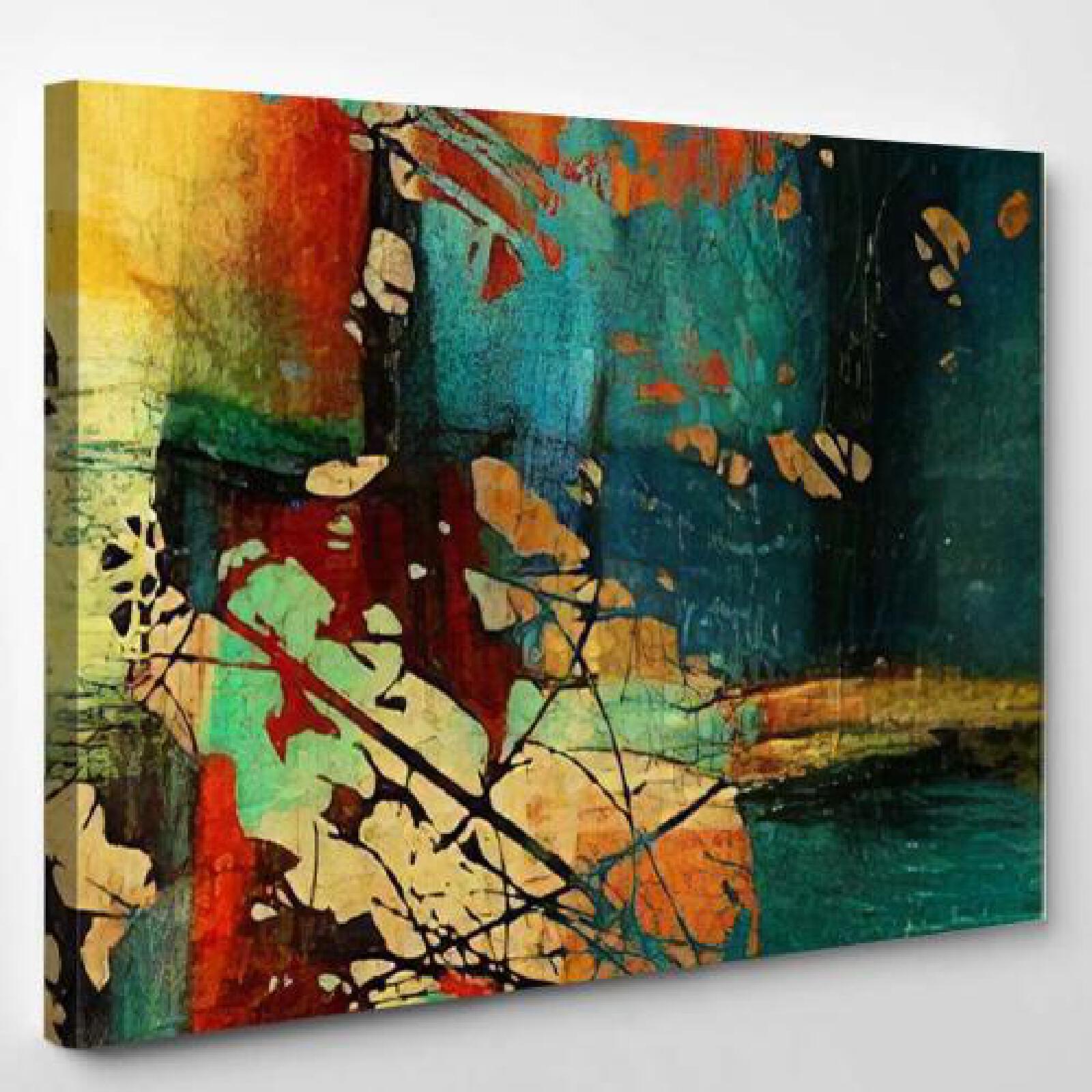 Art Grunge Vintage Textured Green-xinru shop