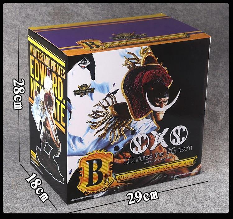 One Piece Newgate Action Figure 1/7 WHITE BEARD Pirates Edward PVC Onepiece-xinru
