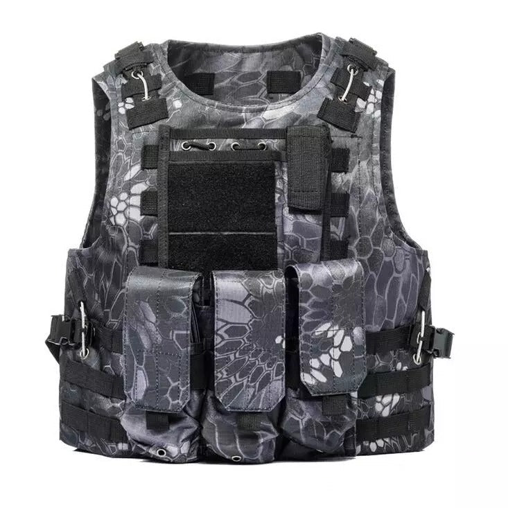 Tactical Vest Durable Mesh Vest with Detachable Belt-xinru shop