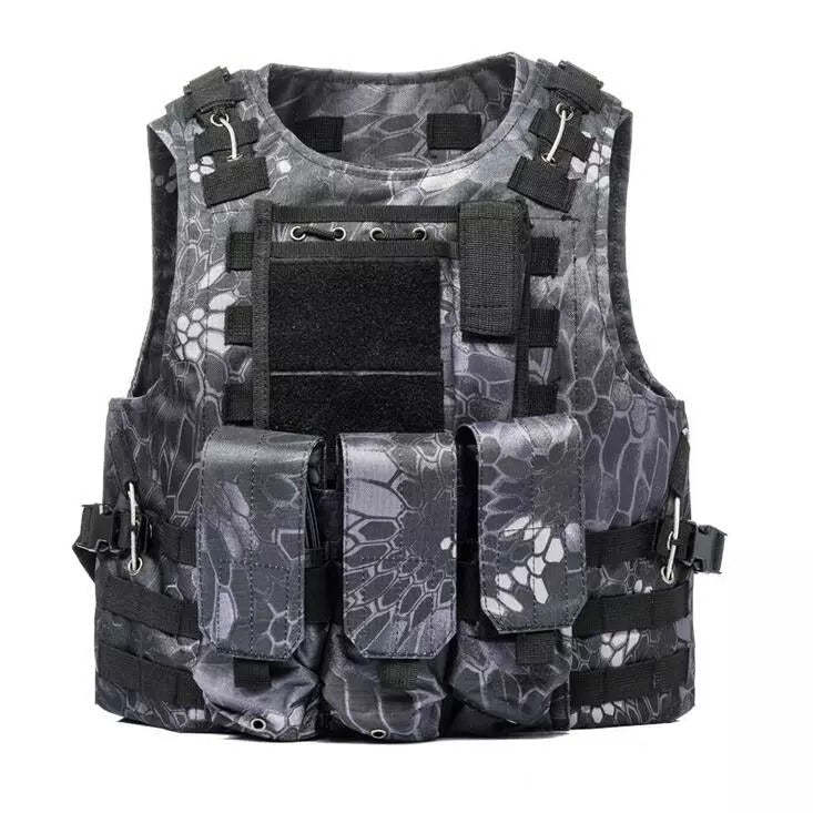 Tactical Vest Durable Mesh Vest with Detachable Belt-xinru shop