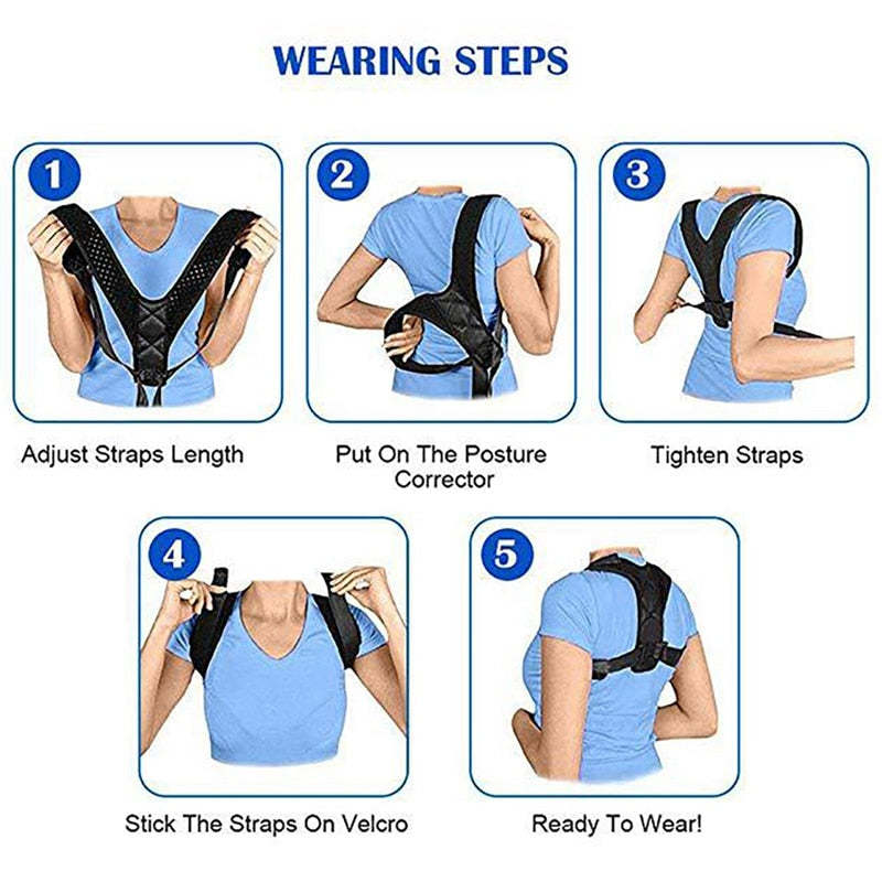Adjustable Back Posture Corrector-xinru