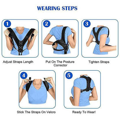 Adjustable Back Posture Corrector-xinru