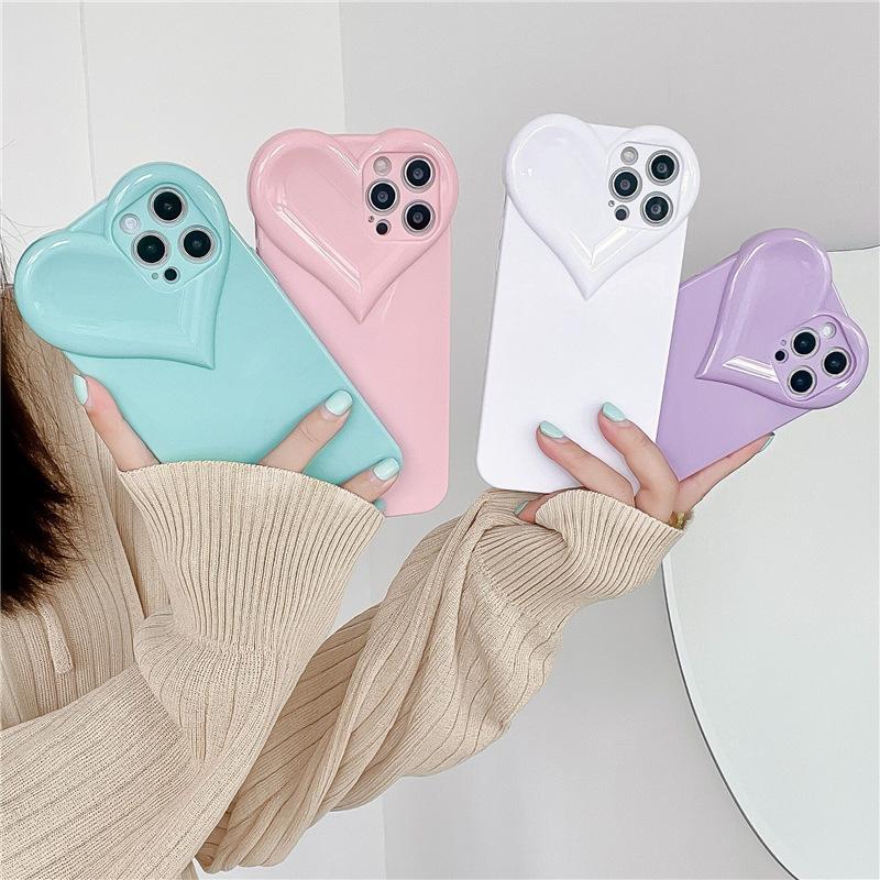 3D Candy Heart Case-xinru