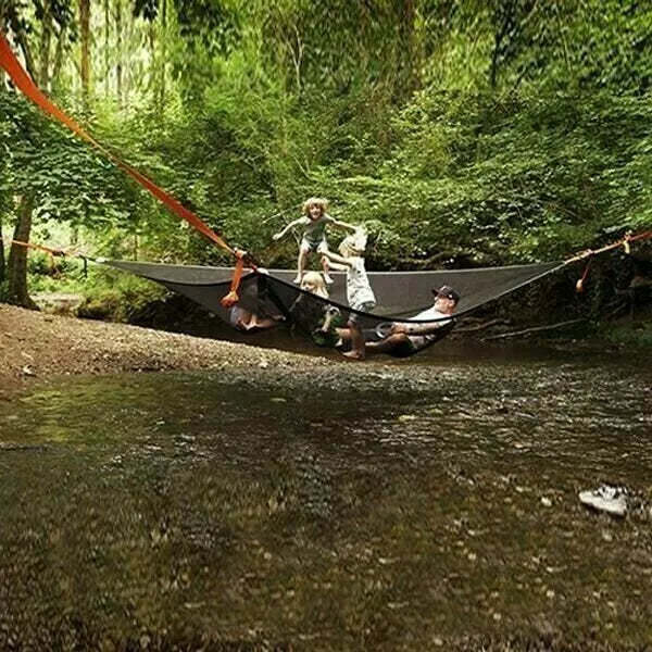 Multi-person hammock- patented 3 point design-xinru