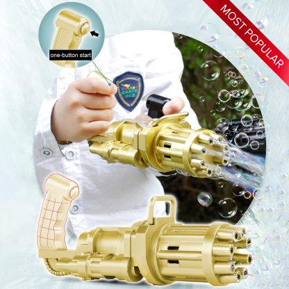 Summer Children's Outdoor Bubble Gun Toy-xinru