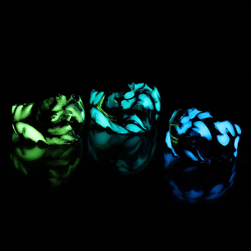Hypoallergenic Luminous Dragon Ring  Favors For Women and Men-xinru