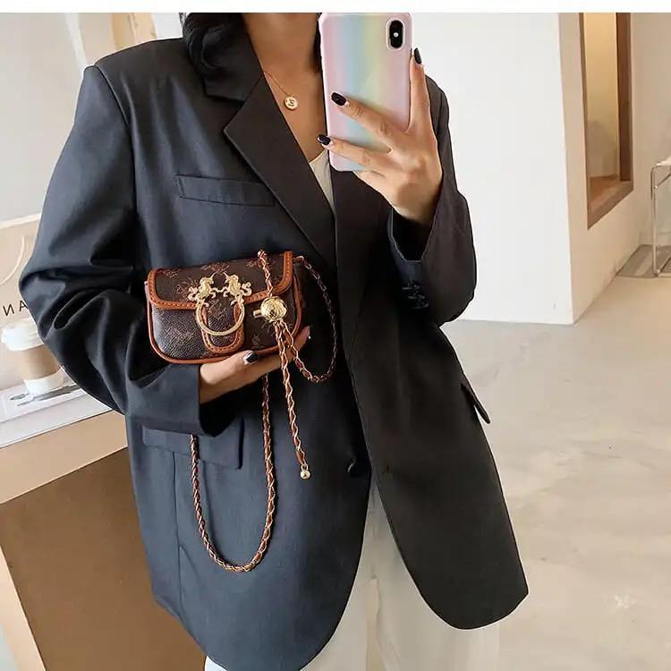 ミニバッグチェーンショルダーバッグ-xinru shop