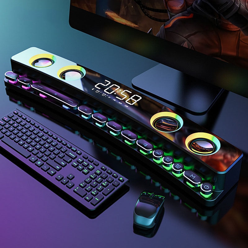 3D Game Soundbar LED Lights-xinru shop
